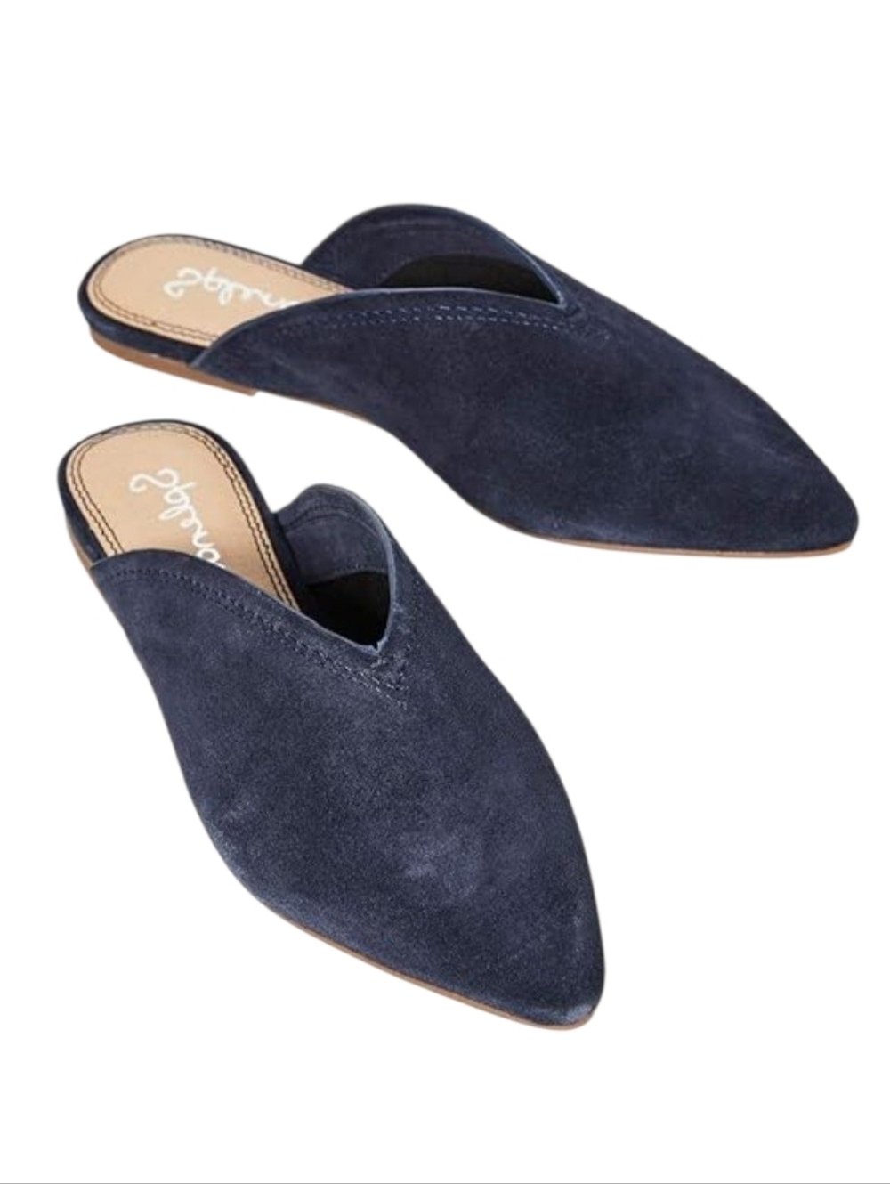 Splendid Suede Slip-On Mules Women's Size 9.5 Fall Coastal Minimalist Preppy